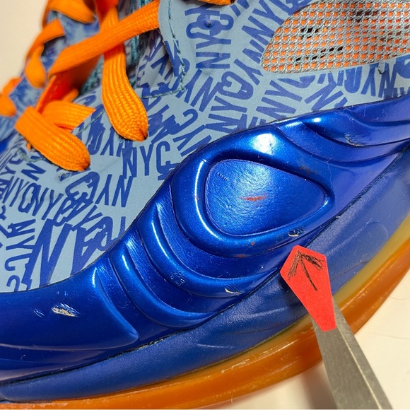 Nike Air Max Hyperposite ’NYC’ 524862-448 Men’s Sneakers Size 9 (Year 2012) - Picture 13 of 14